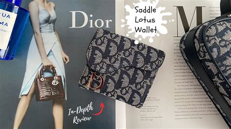 dior saddle lotus|dior saddle lotus review.